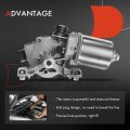 A-premium Front Windshield Wiper Motor Compatible With Chrysler Pt Cruiser 2006-2010 Hummer H3 5-pin Replace 159010-9041