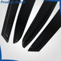 Window Visors Shade Sun Rain Wind Guards For Civic 4 Door Sedan 2006 2011 Pieces Black Acrylic Side Deflectors