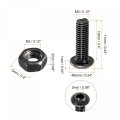 M3x10mm Hex Socket Button Head Screw Bolts Nut Set Fastener Total 200pcs