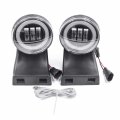 Nslumo Round Halo Led Fog Lights For 1994-2002 Dodge Ram 1500 2500 3500 W 2 Brackets Oem Factory Lamp Replacement Xenon White 