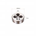 Uxcell M5 X 0 8 Metric Round Die Machine Thread Left Handing Alloy Steel Screw Thread Cutting