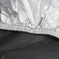 Uxcell Xxxl 190t Rain Dust Protector Black Silver Scooter Motorcycle Cover 116inch For Suzuki