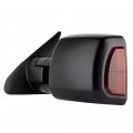 Aintier Towing Mirror Fit For 2007-2017 Toyota Tundra Tow With Power Adjusted Heated Turn Signal Light Black Housing