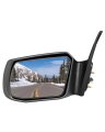 Left Side View Mirror For 2007 2012 Nissan Altima Sedan And 2011 Hybrid Black Smooth Non Folding Heated Power Adjustment 