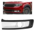 Fog Light Bezel Cover For 2013 2019d Flex Driver Side Left Lamp Trim Replacement For Da8z17e811ba Fo1038130 104 02470bl Black 