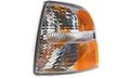 Evan-fischer Corner Light For 2004-2005 Ford Explorer Plastic Clear Amber Lens Driver Side 
