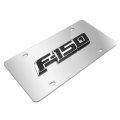 Ipick Image Made For Ford F-150 3d Heavy-metal Logo Mirror Chrome Stainless Steel License Plate