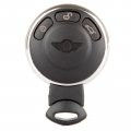 Ocpty 4x Uncut Keyless Entry Remote Control Key Fob Transmitter Replacement For 07-2014 Bmw Mini Cooper Kr55wk49333 Iyzkeyr5602