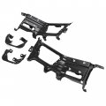 Kuafu Front Bumper Bracket Fog Light Compatible With 2009-2012 Dodge Ram 1500 Mounting Lamp Replacement For 68056631aa