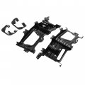 Kuafu Front Bumper Bracket Fog Light Compatible With 2009-2012 Dodge Ram 1500 Mounting Lamp Replacement For 68056631aa