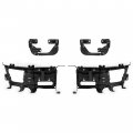 Kuafu Front Bumper Bracket Fog Light Compatible With 2009-2012 Dodge Ram 1500 Mounting Lamp Replacement For 68056631aa