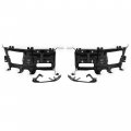 Kuafu Front Bumper Bracket Fog Light Compatible With 2009-2012 Dodge Ram 1500 Mounting Lamp Replacement For 68056631aa