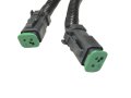 3x Y-shape Dual Outputs Deutsch Dt Dtp Adapters Connectors Splitters For Led Fog