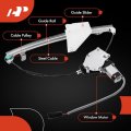 A-premium Rear Left Power Window Regulator With Motor Compatible Jeep Grand Cherokee Special Edition Suv 2001-2004 2 Pins