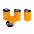 Eat Sleep Hunt Valve Stem Caps For Tire Rim Wheel Aluminum Yellow