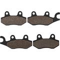 Cyleto Front Brake Pads For Kawasaki Brute Force 750 Kvf750 4x4 2005-2016