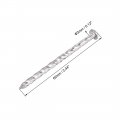 Uxcell Spiral Deck Nails Stainless Steel Nail Shank 62mmx3mm Lxd 80 Pcs
