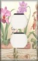 Snazzyswitch Flower N Pots Decorative Outlet Cover Single Duplex Receptacle Wall Plate 