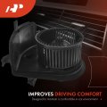 A-premium Hvac Heater Blower Motor And Resistor Assembly Compatible With Volkswagen Vehicles Jetta 1999 Golf Front Automatic Ac