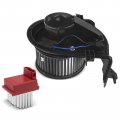 A-premium Hvac Heater Blower Motor And Resistor Assembly Compatible With Volkswagen Vehicles Jetta 1999 Golf Front Automatic Ac