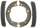 972pg Professional Grade Drum In Hat Parking Brake Shoe Set Metal Machined Finish One Size 