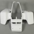 Hecasa Front Fender Plastic Body Compatible With 1987-2006 Yamaha Banshee 350 Yfz350 Replacemnt For 2gu-w2151-e0-00