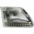 Ford F-150 Heritage Headlight 2004 Passenger Side With Bulbs Halogen Clear Lens Composite 3l3z13008ca Fo2503139 