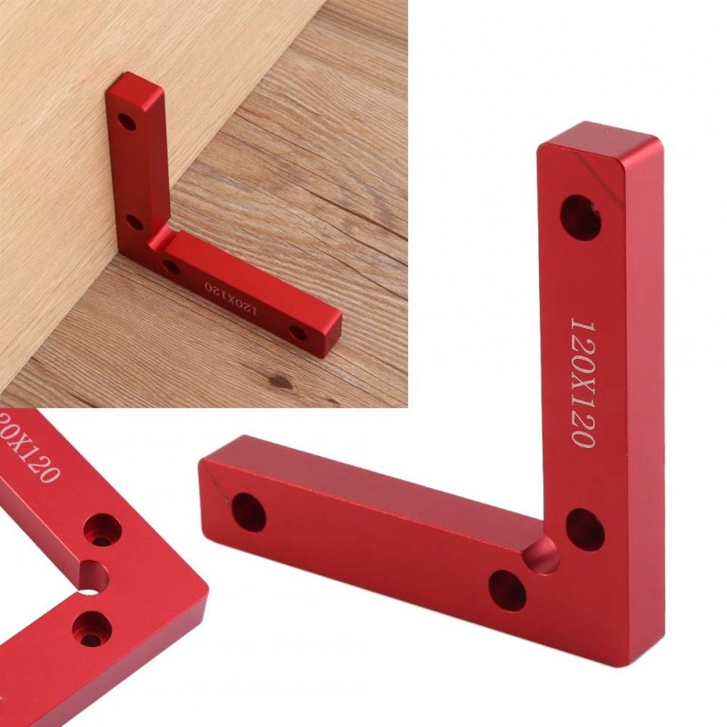 Positioning Squares Aluminium Alloy L Shape 90 Degree Right Angle Corner Clamp Wood Metal Welding Fixing Tool For Carpenter Diy