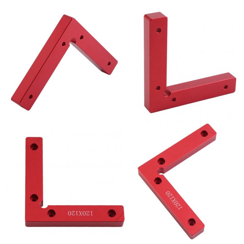 Positioning Squares Aluminium Alloy L Shape 90 Degree Right Angle Corner Clamp Wood Metal Welding Fixing Tool For Carpenter Diy