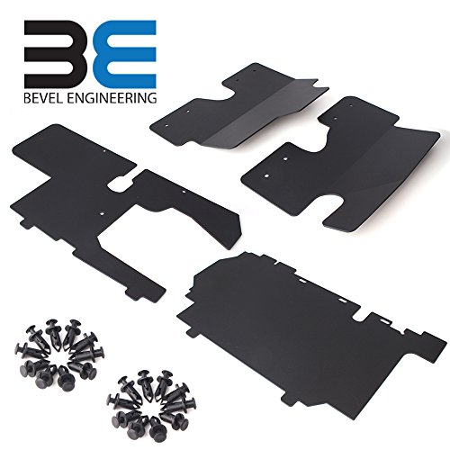 Bevel Engineering Mud Rock Protection Package For Polaris General 1000 Radiator Guards Shields