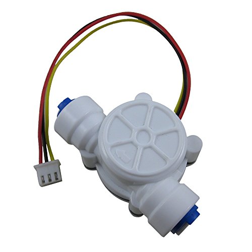 1 4 In Quick Connect Water Hall Effect Flow Sensor Meter 0 3 To 10l Min Range 24 Vdc Fl-s402b For Android And Pi Systems