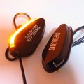 Httmt- Led Signal Light With Engraved Httmt Black Mirror Block Off Base Platesv Compatible 2000-2008 R1 Yzf-r1 Yzfr1 P N