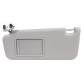 Left Driver Side Sun Visor For Toyota Rav4 2006 2007 2008 2009 2010 2011 2012 2013 With Sunroof Gray Replaces 74320 42501 B3 