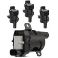 Set Of 4 Ignition Coils Uf262 For Gmc Yukon 5 3l V8 2000 To 2006 Chevrolet Silverado Suburban Tahoe Cadillac Escalade Buick