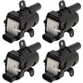 Set Of 4 Ignition Coils Uf262 For Gmc Yukon 5 3l V8 2000 To 2006 Chevrolet Silverado Suburban Tahoe Cadillac Escalade Buick
