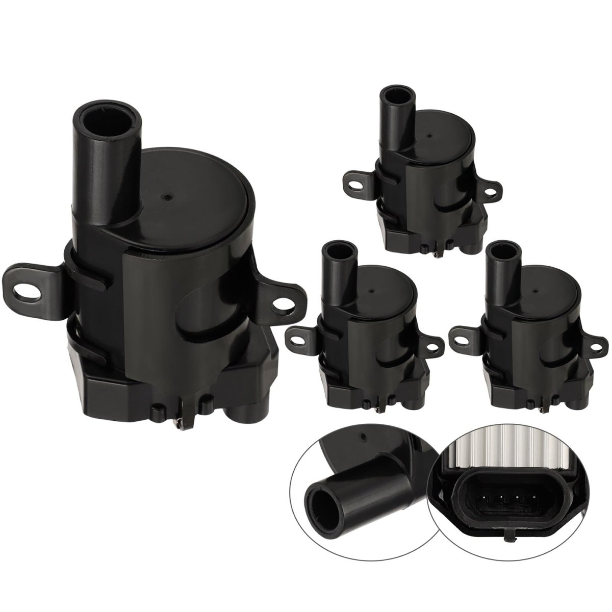 Set Of 4 Ignition Coils Uf262 For Gmc Yukon 5 3l V8 2000 To 2006 Chevrolet Silverado Suburban Tahoe Cadillac Escalade Buick