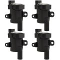 Set Of 4 Ignition Coils Uf262 For Gmc Yukon 5 3l V8 2000 To 2006 Chevrolet Silverado Suburban Tahoe Cadillac Escalade Buick