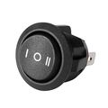 Ac250v 10a 125v 15a 3p Spdt 3 Position On Off On Round Button Boat Rocker Switch 