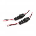Uxcell 2pcs 2 Pin Hid Electrical Wire Connector Socket Universal For Car