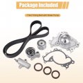 X Autohaux 1 Set Timing Belt With Water Pump No 1356809080 135030a010 For Toyota Camry 3 0l 2995cc V6 Dohc 2002-2006