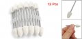 Uxcell Mandrel Mounted White Conical Felt Polishing Tool