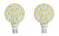 Cbconcepta 2-pack Newest Led T10 320 Lumens 2 Watt Equiv 40w Pink 180a Viewing Angle Ac Dc 12 Volt Wedge Base 168 194 Malibu 