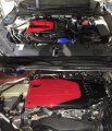 Jdm Red Black Type-r Style Engine Valve Cover Compatible With 2016-2020 10th Gen Honda Civic