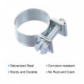 Uxcell 15-17mm Mini Fuel Injection Hose Clamp Zinc Plated Steel Line 24pcs