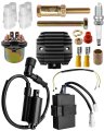 Ignition Coil Kit For Kawasaki Bayou 300 Klf300 Klf300b Klf300c 1988 2004 Includes Cdi Box Regulator Rectifier Starter Solenoid 