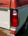 Hecasa 1x Pair Rear Tail Light Taillight Lens Compatible With 1972-1980 Dodge Truck Plymouth Power Wagon Red White