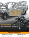 A-premium Electric Power Window Regulator Without Motor Panel Compatible With Ford Expedition Lincoln Navigator 2003-2006 Front