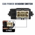Uxcell Passenger Side Power Window Switch 84810-32070 Replacement For Toyota Land Cruiser 1990-2004