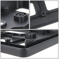 Factory Style Front License Plate Mounting Bracket Compatible With Honda Ridgeline 17-20 Matte Black
