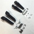 Hongk- Black Front Rear Foot Pegs Footrest Kit Compatible With Suzuki Gsxr 600 750 2000-201 1000 2000-2011 B01c0suiry